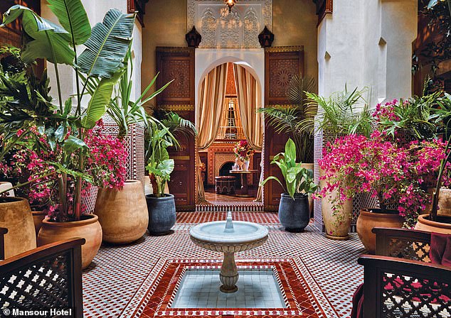 Exquisite: The property is an architectural masterpiece that shows off the very best of authentic Moroccan tradition