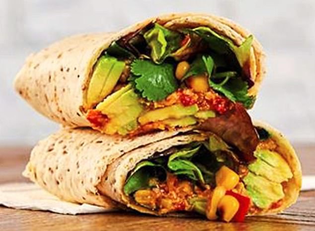 Sugar: 1 tsp. Pret avocado and herb salad wrap