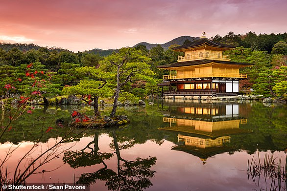 The Kinkaku-Ji Temple in Kyoto, pictured, was built in 1397