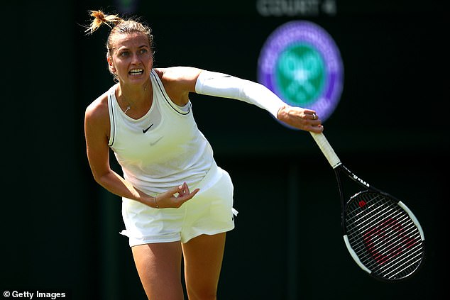 Petra Kvitova can be almost unplayable at times and her serve can cause major problems