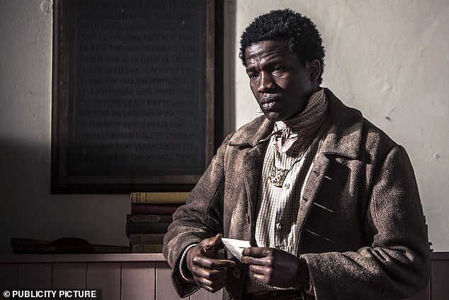 He is pictured above starring in TV Programme The Mill as Peter. Dirisu played American football at school and at college, where he read economics