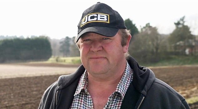 Farmer Dan Willis said: 'It’s 10/10 for stupidity. We’re working flat out to bring the grain harvest in. Doesn’t he know where the bread in that sandwich comes from?'