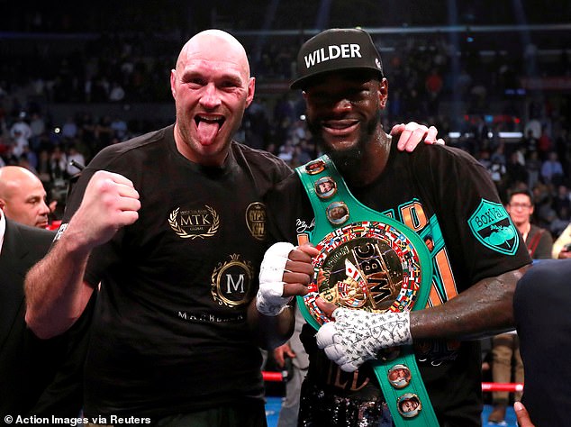 Tyson Fury is also on the list, while Wilder's team are not responding to Eddie Hearn's emails